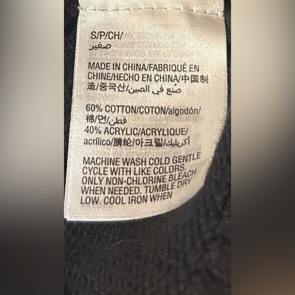 KAREN SCOTT Black Three Buttons Cardigan Sweater Women’s Pockets Size Small S - Picture 8 of 9